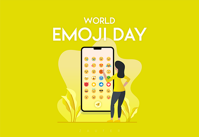 World Emoji Day! Friday, 17 July adobe illustrator branding creative design design design inspirtaion design of the day dribbble shot emoji emoji set emonicons emoticon flat illustration illustrator ux vector world emoji day