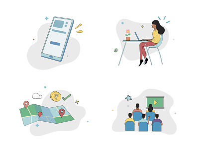 Icon designs icons illustraion