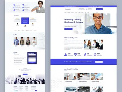 Dynamic Multi-purpose Joomla Template business consulting corporate design creative ecommerce finance business freelance design joomla joomla template joomlabuff modern design ui webdesign
