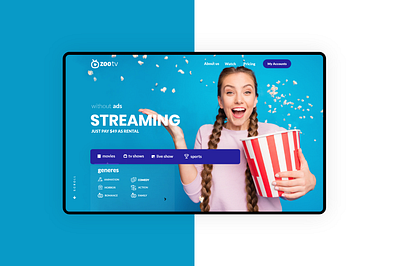 streaming tv cinema herobanner landing page landing page design landingpage movies movies app new2020 peertv tv tv app tv series tv show tv shows webapp