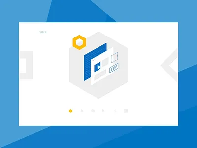 Prostudio services adaptive design agency agency website blue and white business graphic design illustration minimal optimized responsive design seo ui web design website website design white space wordpress