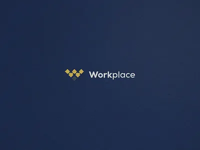 Workplace app bank brand design brand identity branding clean collaboration communication corporate design creative design digital icon illustration logo logodesign minimal team