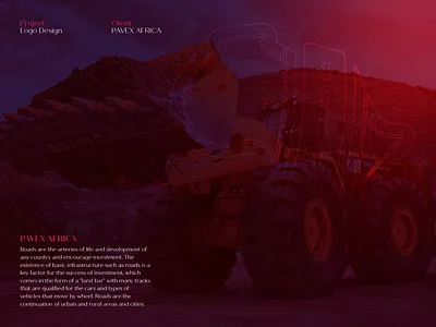 Pavex Africa africa art brand brand design brand identity branding brochure brochure design corporate design creative design exhibition heavy equipment icon illustration logo minimal paving vector vienna