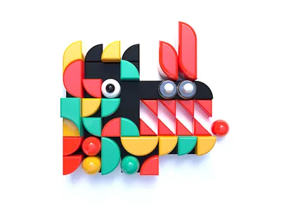 Dragon 3d abstract c4d character cinema4d concept concept art design digital dragon fire geometric geometric art graphic design icon illustration minimal realistic realistic 3d shape