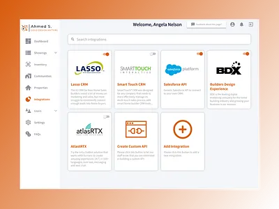 Property Management - Web App figma property management saas ui ui ux ux web app