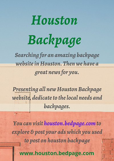 Houston Backpage miscellaneous real estate