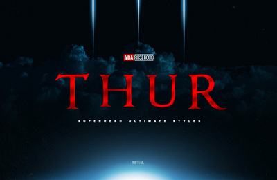Superhero Ultimate Text Effects vol.1 3d avengers comics dc effects hero iron ironman logo man marvel mockup photoshop style styles superhero template text thor type