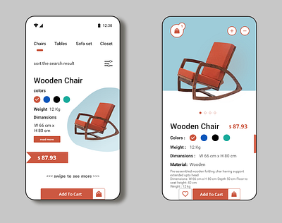 furniture app concept adobe adobexd app behance design dribbble furniture app furniture store illustraion mobile mobileapp new ui ui design uidesign uiux uiuxdesign uiuxdesigner userinterface uxdesign