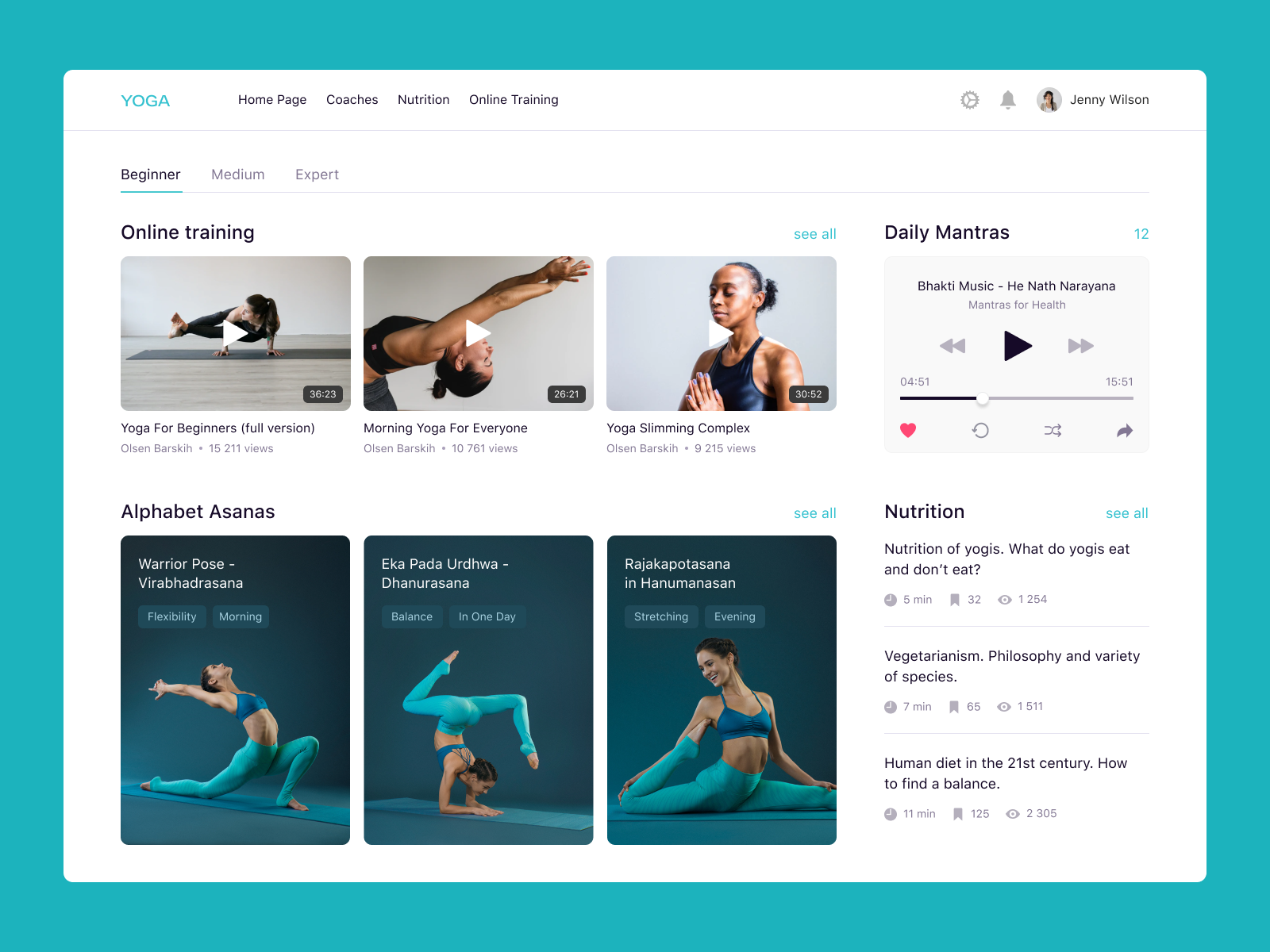 Example of Website Design