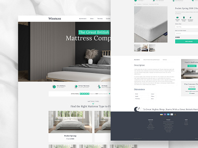 Winstons site branding design limely logo web web design website