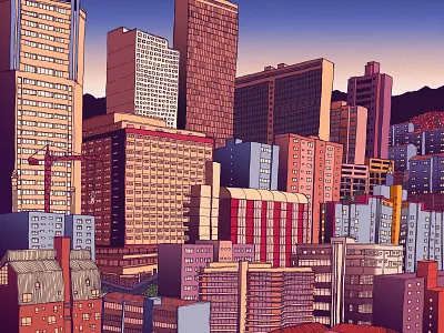 Belo Horizonte belo horizonte cidade city illustration urban sketching