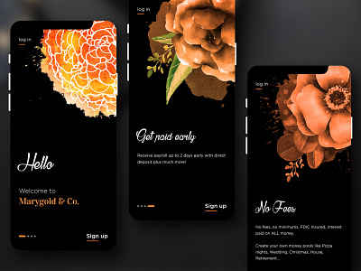 Splash screens set app app design appdesigner design illustration mobile app mobile app design mobile design mobile ui ui ux vector