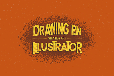 17 Drawing Pen & Stippling Brushes for Adobe Illustrator design free freebie illustration logo vintage