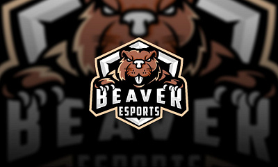 IMG 20200717 WA0009 animal beaver cartoon character characterlogo esports mascot esportslogo illustration logodesign logoexport