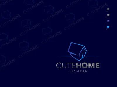 REAL ESTATE LOGO app branding brochure design graphic design icon logo minimal typography ui vector