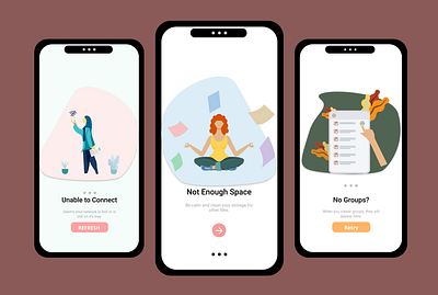 Onboarding UI app branding character figmadesign girl character icon vector illustration mobile onboarding onboarding illustration onboarding screens onboarding ui ui uiux ux vector illustration