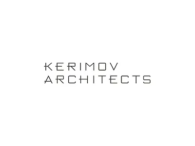 Kerimov Architects Logo Animation architect architecture architecture design architecture logo arquitetura brand branding design logo logotype minimalist