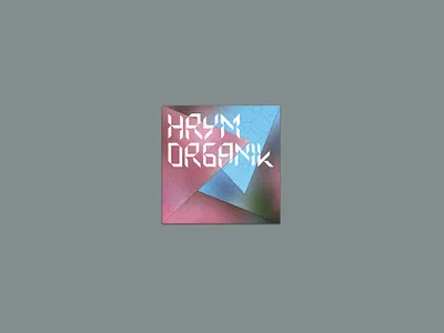 HRYM – Organik – CD album branding cd artwork cd cover cd design cd packaging compact disc design graphic design music package design vector