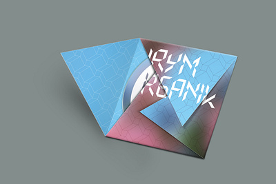 HRYM – Organik – CD album cd artwork cd cover cd design cd packaging compact disc design graphic design music package design vector