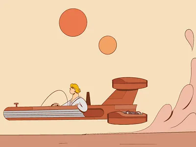 Land Speeder lukeskywalker starwars
