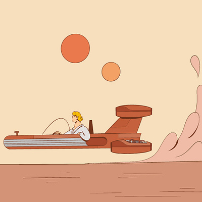 Land Speeder lukeskywalker starwars