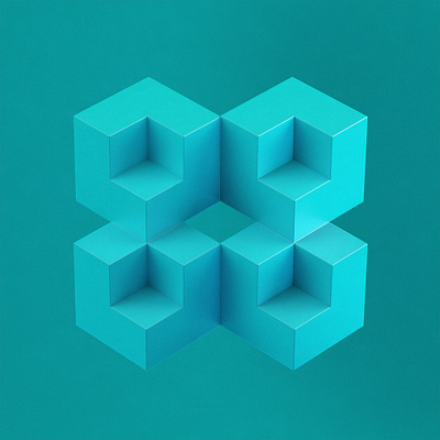 GeometricStudy No 05 3d cinema 4d design illustration