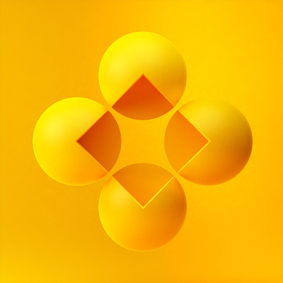 GeometricStudy No 04 3d cinema 4d design illustration