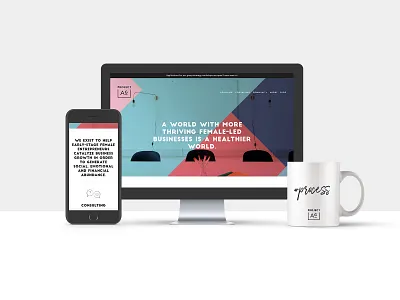 project AG coaching graphic design squarespace web design website