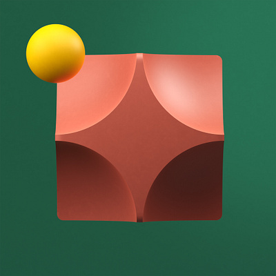 GeometricStudy No 12 3d cinema 4d design illustration