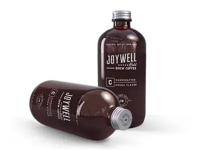 Cold Brew Coffee Branding bottle brand identity branding coffee coffee shop cold brew coffee design packaging packaging design