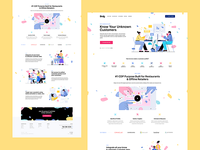 Bridg agency design flat illustration landingpage line minimalistic oneline onepage productdesign ui ux web webdesign webdesigner webdevelopment website wordpress