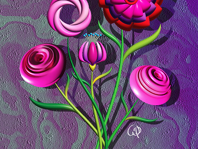 GRAPHIC FLOWERS | MIAMI design digital illustration graphic design illustration ui