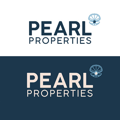 Pearl Properties brand identity branding branding design clean design logo logodesign real estate real estate logo