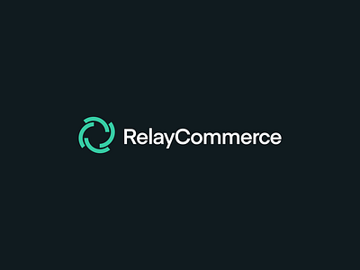 Relay Commerce Brand Concept abstract brand branding concept design ecommerce logo logomark modern relay simple