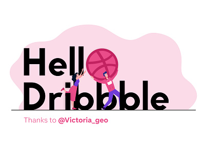 Hello Dribbble ! firstshot hello dribble