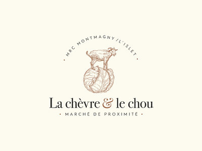 Logo - La chèvre et le chou branding design logo logo design