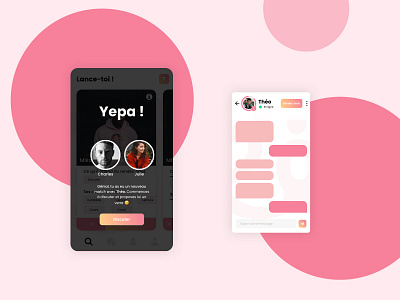 New match - Sheefirst app android app design ios ui ux