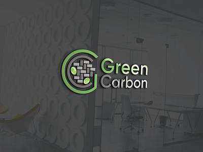 green carbon art carbon carbonfabric cells fabric green greenlogo greens mockup power science scientist wall