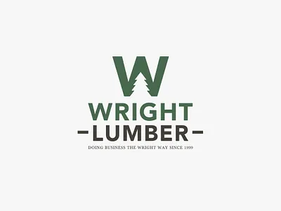 Lumber Company Logo adventure brand identity designer branding and identity etsy shop forest logo graphic design green home improvement icon lumber company lumberjack modern logo outdoors tree tree logo typography vector wood wood logo woodworking