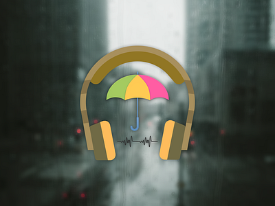 White noise rain launcher icon launcher icon