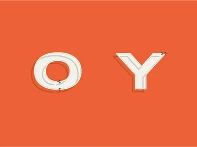 Roy's Gas n' Grab branding neon