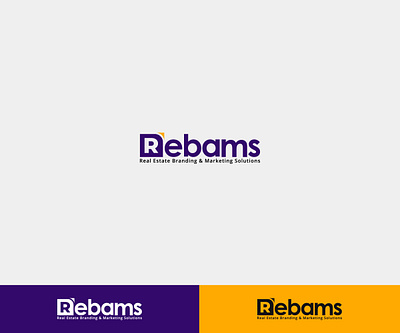 Rebams Branding animation brand and identity branding design flat graphic design icon logo minimal vector