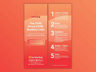 Bible Reading Bookmarks