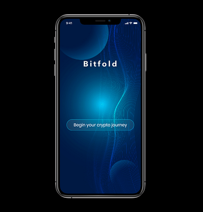 Bitfold Crypto App Main Page Design design product design ui ux