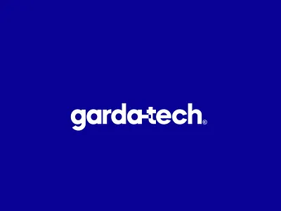 Garda-Tech logo branding design flat illustrator logo logo design logos logotype minimal tech web