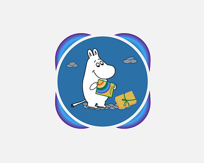 Summer Postcards adobe illustrator badge branding card cartoon characters gift box gift card gifts icon app icon kids illustration kids art moomin mumin postcards present summertime weekly challenge weeklywarmup