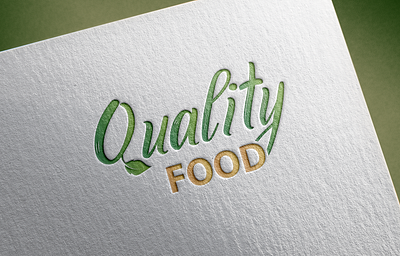 Quality Food | Branding adobe illustrator adobe photoshop branding color design graphic design logo logodesign