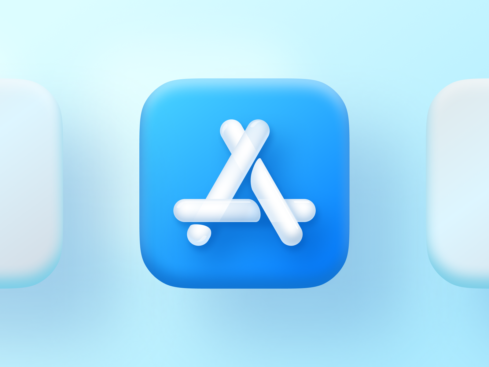 Example of Soft 3D Logo & Icon Design (Vector)
