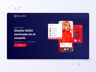 Landing landing ui uiux ux uxui web