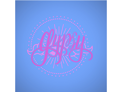 Gypsy IV adobe adobe spark graphic design gypsy lettering puppy typography